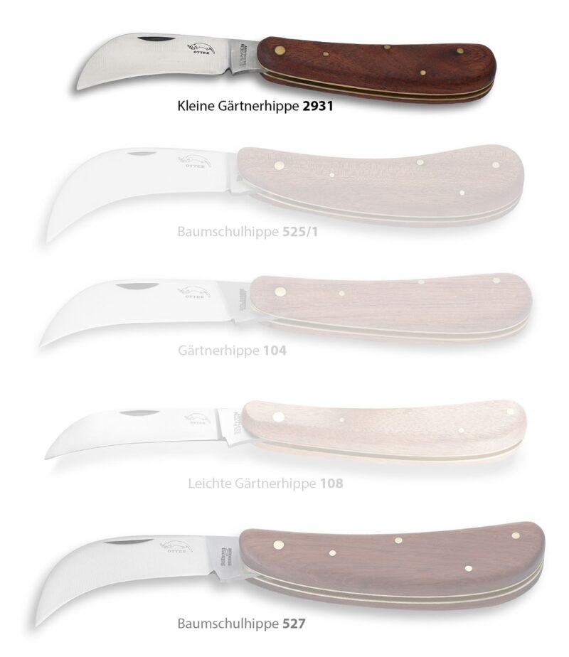 srovnání typů zahradních nožů