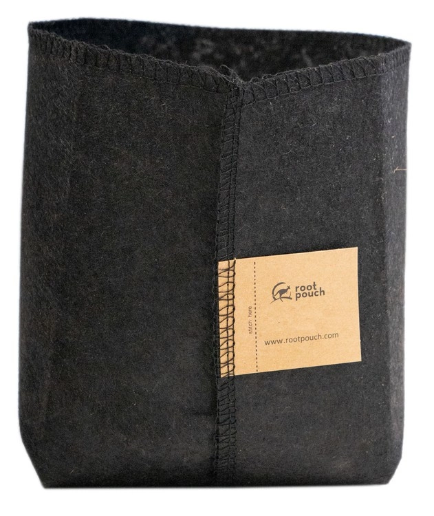 Textilní květináč 1L černý ROOT POUCH